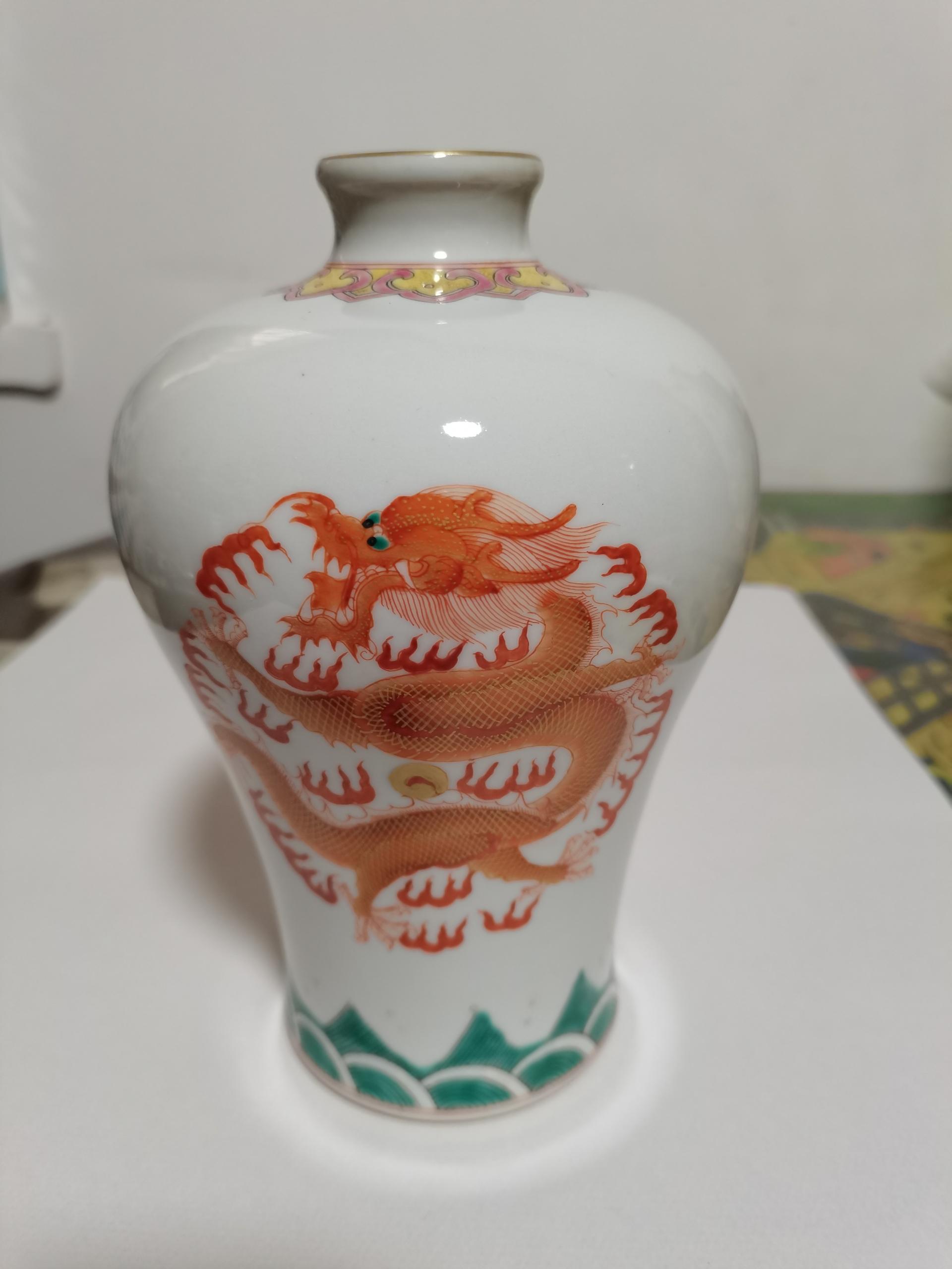 清乾隆款梅瓶-资源网