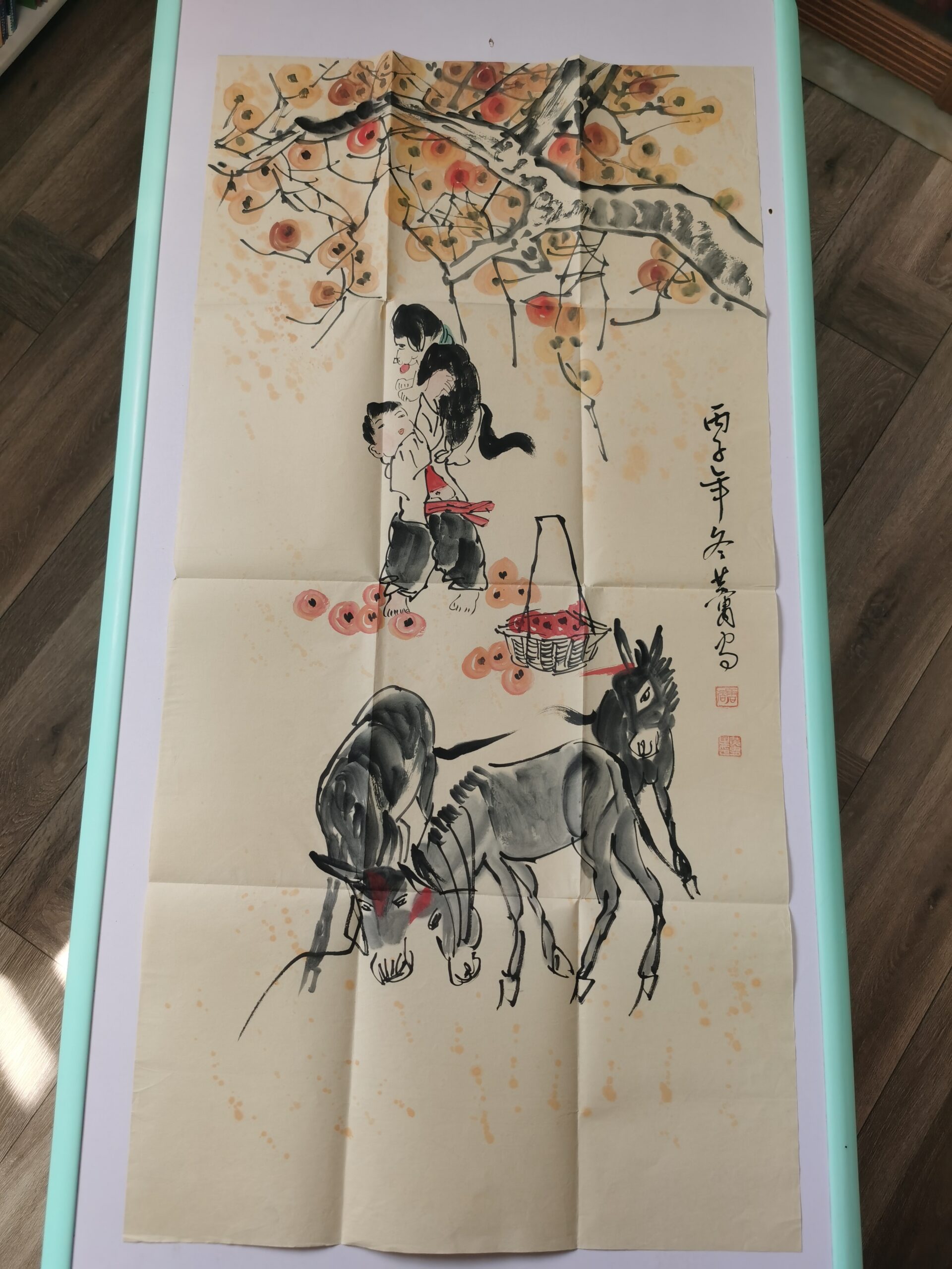 【V】纸本镜心-资源网