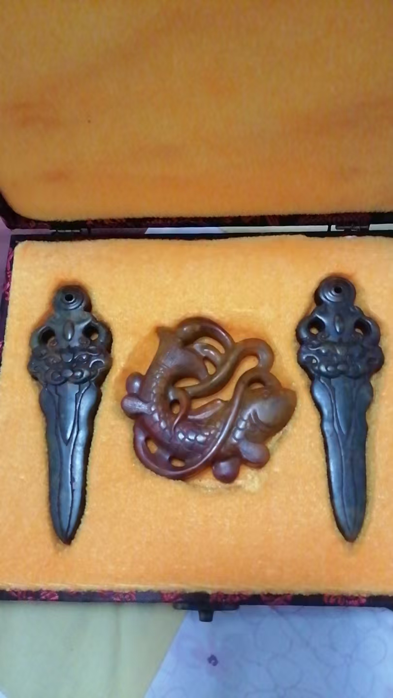 【V】玉鱼玉剑一组-资源网