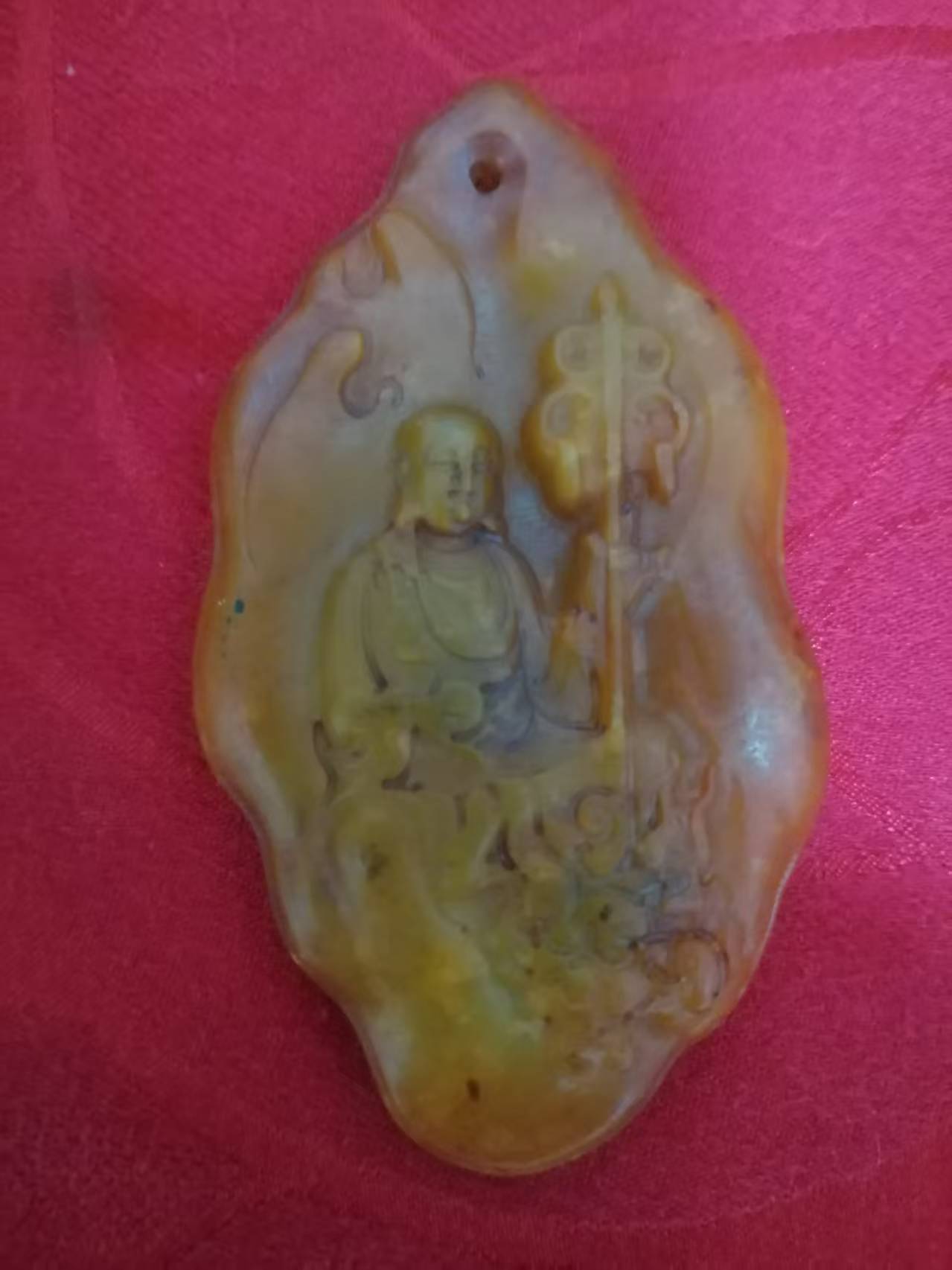 【V】禅杖和尚玉璧-资源网