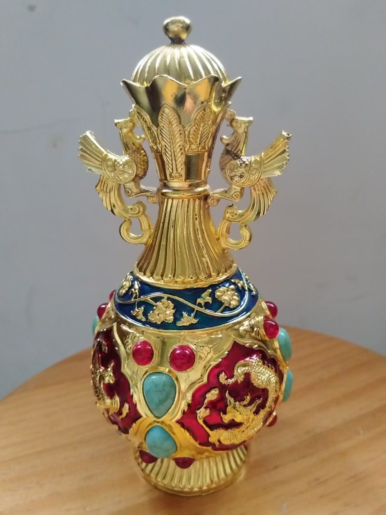 【V】大明朝 老金酒壶-资源网