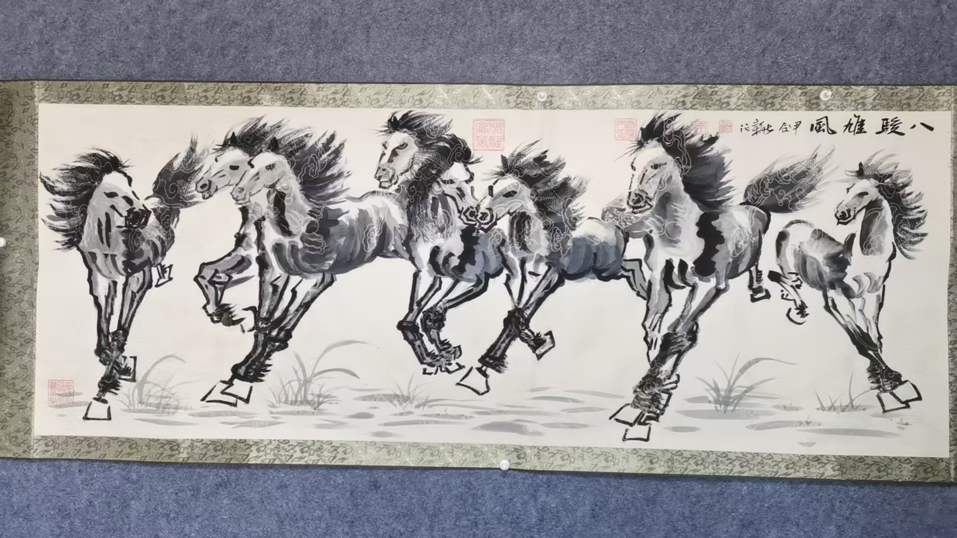 【V】李新社 《八骏雄风》-资源网