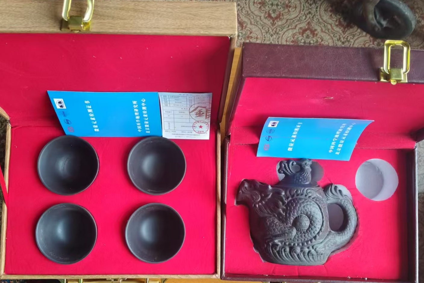 【V】紫砂壶一套-资源网