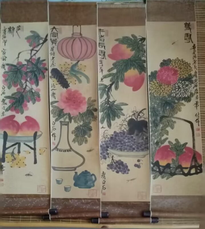 【SV】齐百石《多福多寿》-资源网