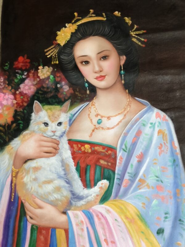 图片[1]-【V】陈逸飞《清纯淑女》-资源网