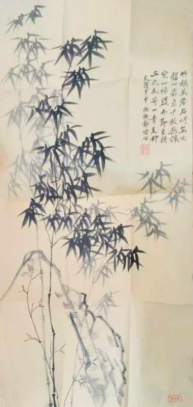 图片[1]-【V】《墨竹石韵图》-资源网